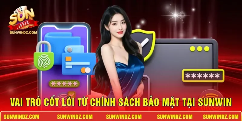 Vai trò cốt lõi từ chính sách bảo mật tại SUNWIN 